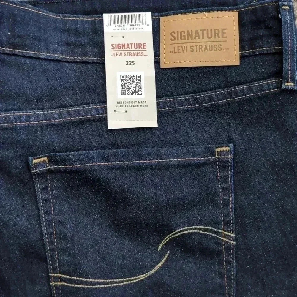 Signature Levi's Strauss Women's mid-rise skinny - Picture 3 of 6